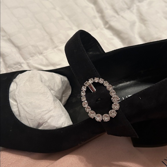 Gorgeous size 9 black suede Stuart Weitzman pumps - Picture 4 of 4